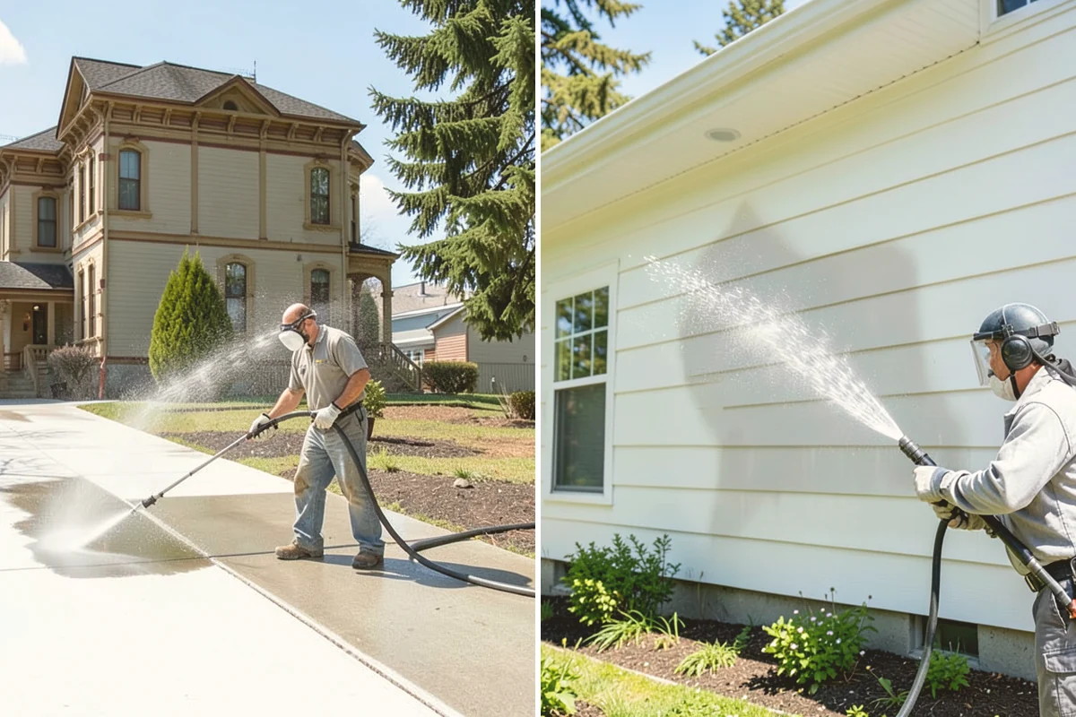 Metal Roof Cleaning in Milton, King County, WA - Identify the metal type and coating condition