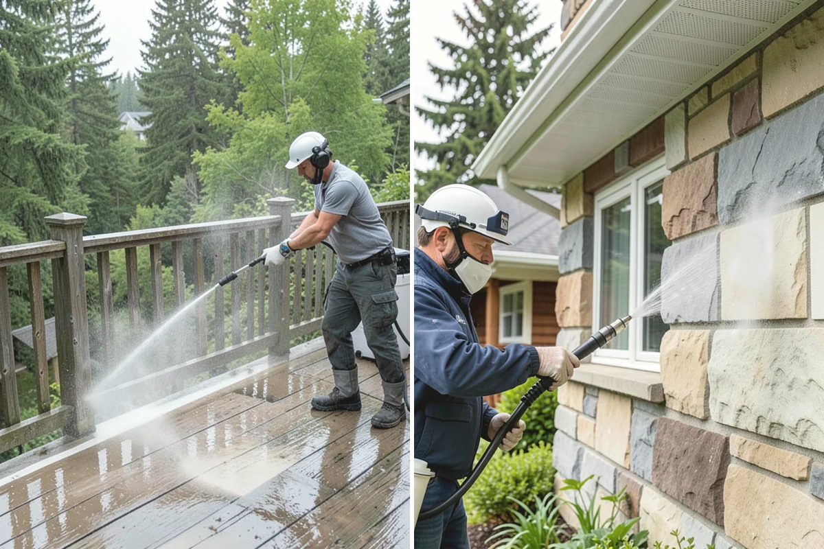 Metal Roof Cleaning in North Bend, King County, WA - Identify the metal type and coating condition