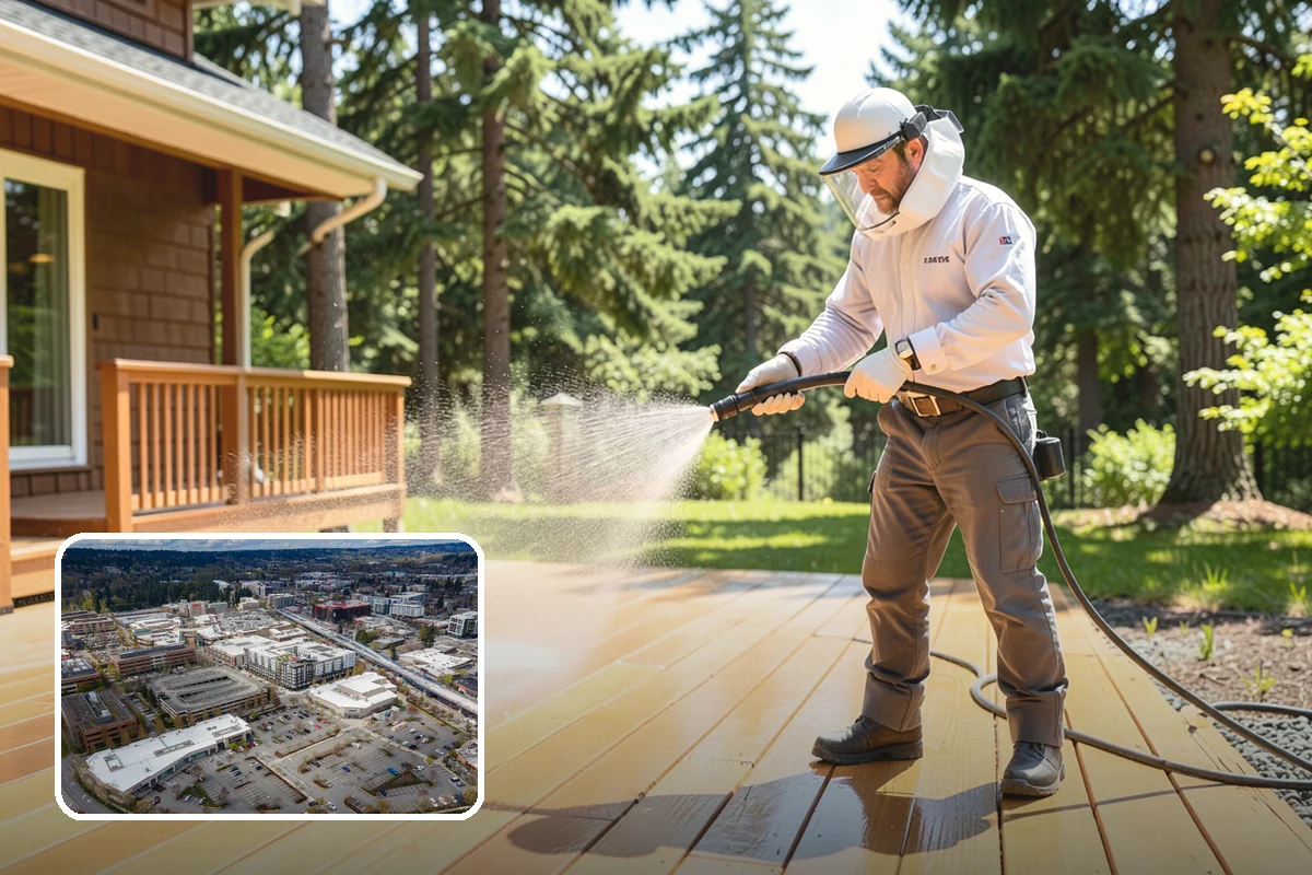Metal Roof Cleaning in Redmond, King County, WA - Removes moss and grime without scratching painted or galvanized coatings