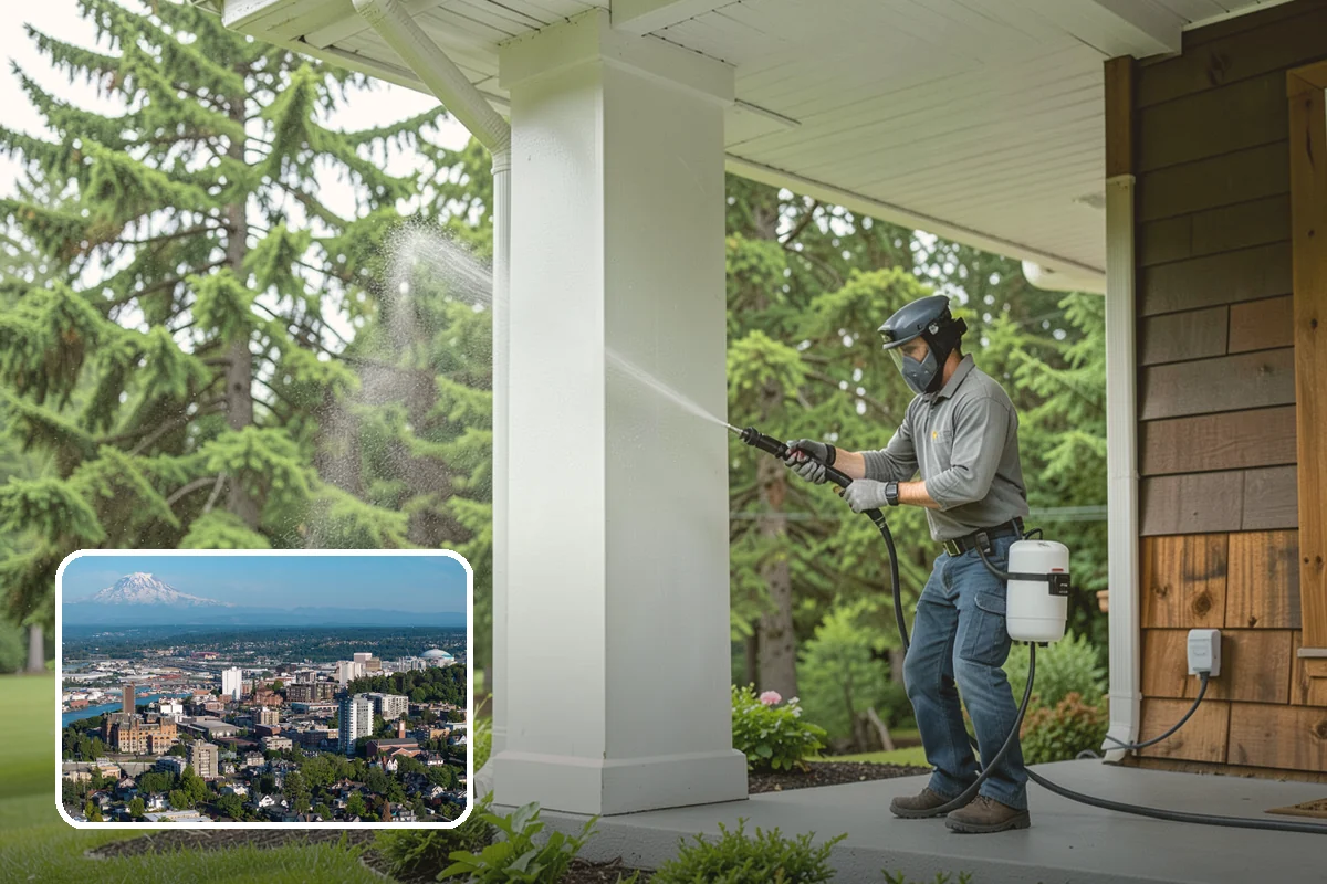 Metal Roof Cleaning in Tacoma, Pierce County, WA - Removes moss and grime without scratching painted or galvanized coatings
