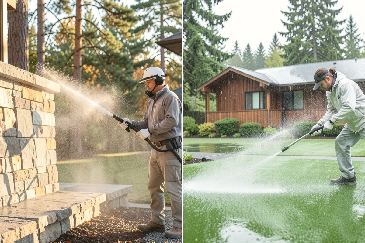 Metal Roof Cleaning in Tukwila, King County, WA - Identify the metal type and coating condition