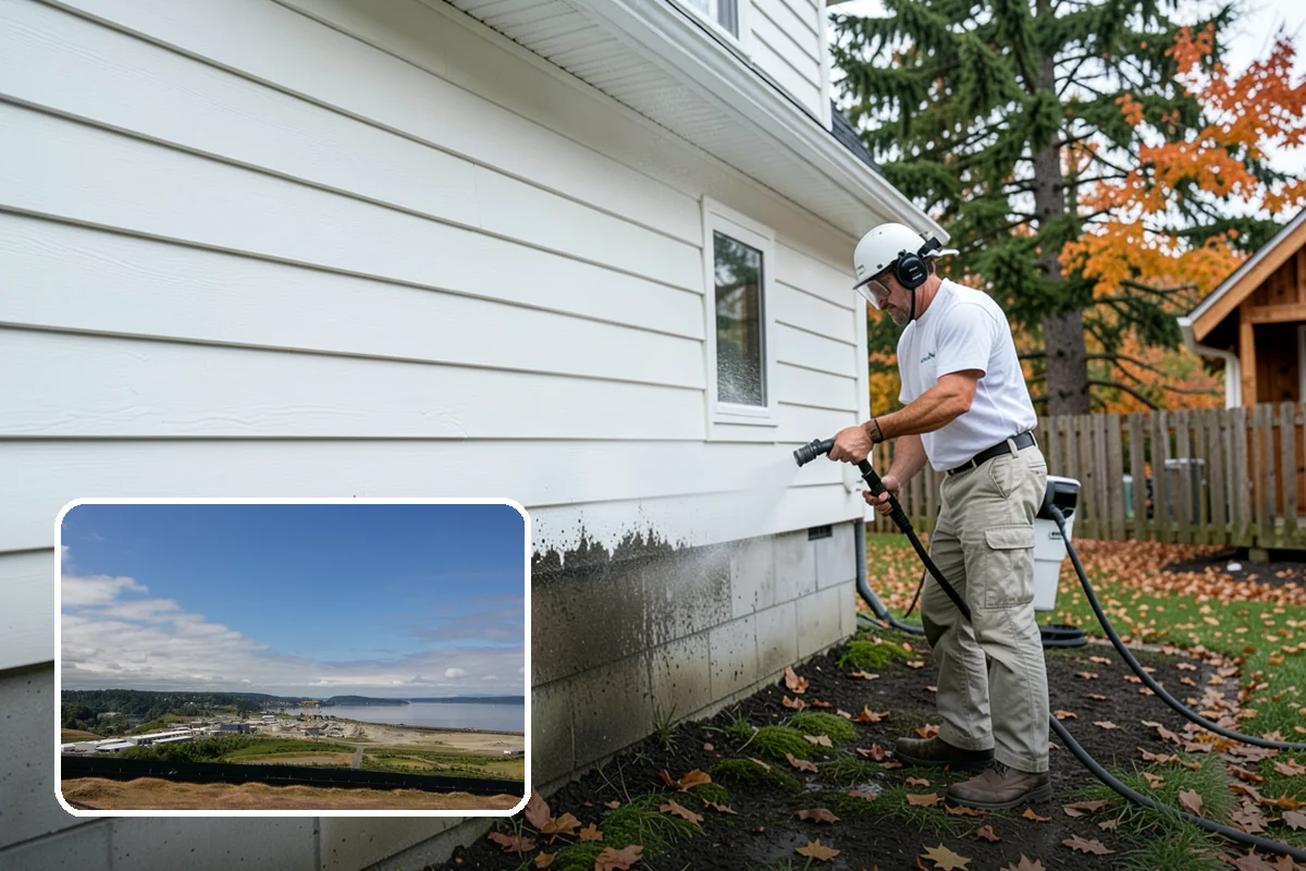 Metal Roof Cleaning in University Place, Pierce County, WA - Removes moss and grime without scratching painted or galvanized coatings