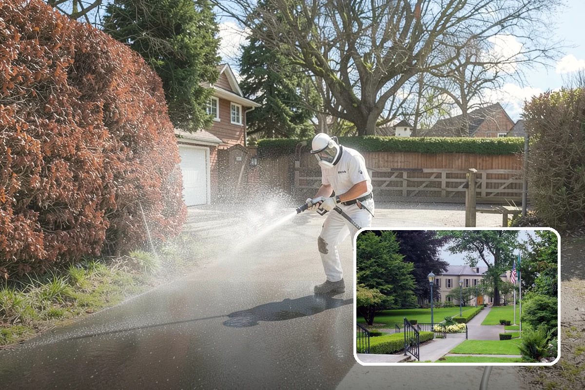 Metal Roof Cleaning in Woodinville, King County, WA - Removes moss and grime without scratching painted or galvanized coatings