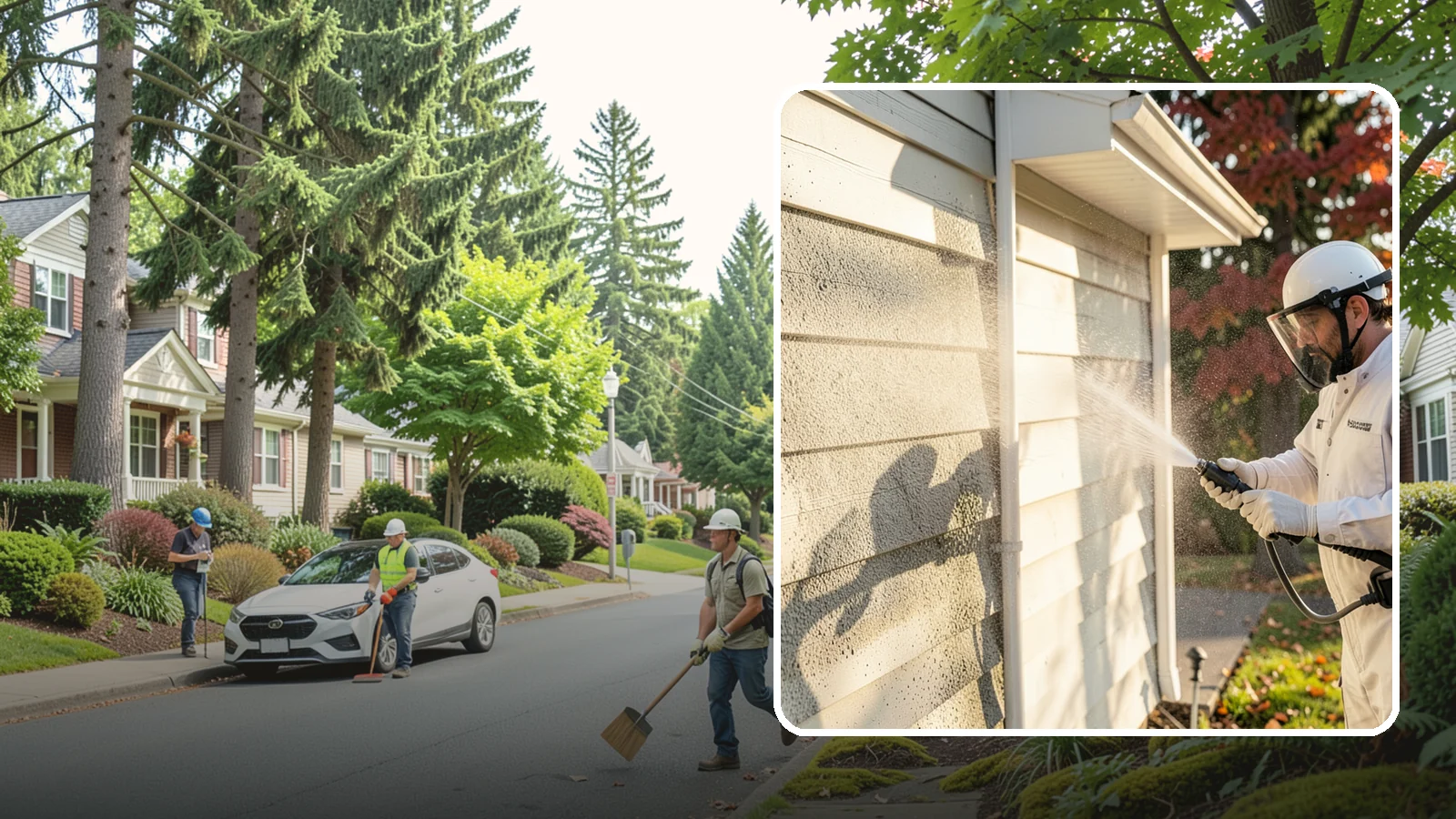 Mildew Removal in Beaux Arts Village, King County, WA - Soft-wash mildew removal that clears the powdery gray and black film from siding, trim, and outdoor surfaces.
