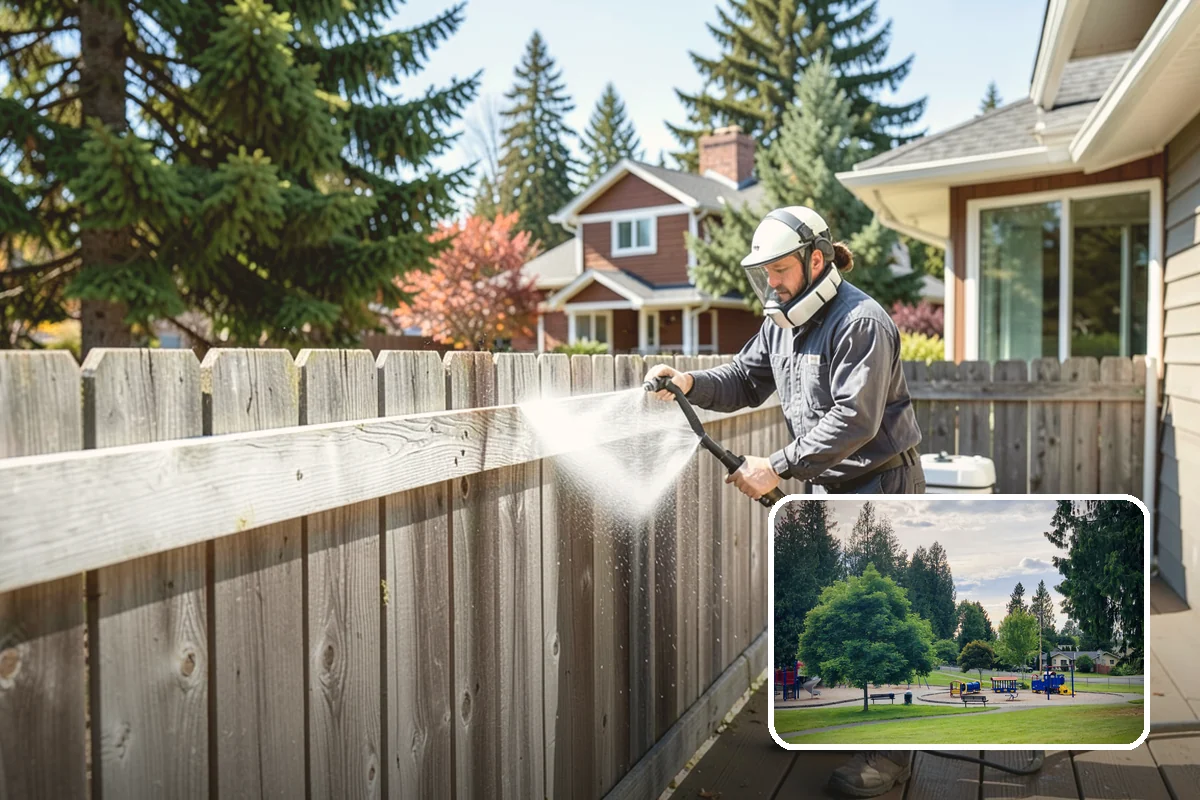 Mildew Removal in Bonney Lake, Pierce County, WA - Eliminates the powdery mildew film at its source