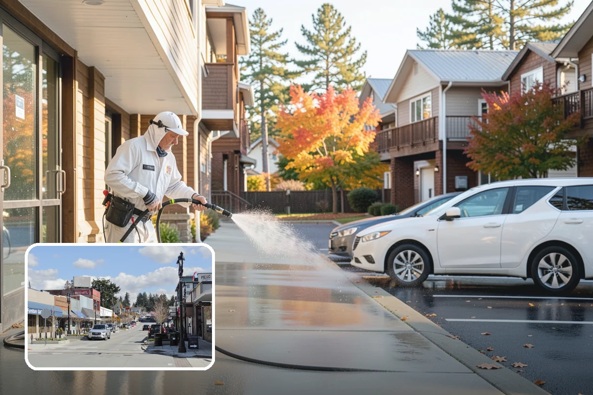 Mildew Removal in Bothell, King County, WA - Eliminates the powdery mildew film at its source