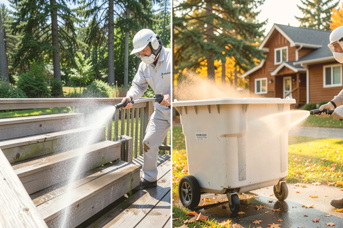 Mildew Removal in Bothell, King County, WA - Assess the mildew coverage and the affected materials
