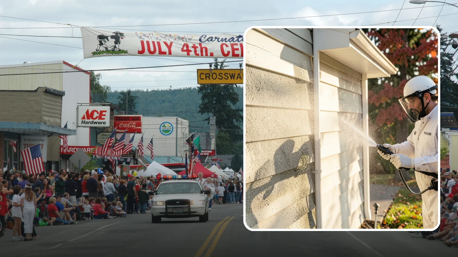 Mildew Removal in Carnation, King County, WA - Soft-wash mildew removal that clears the powdery gray and black film from siding, trim, and outdoor surfaces.