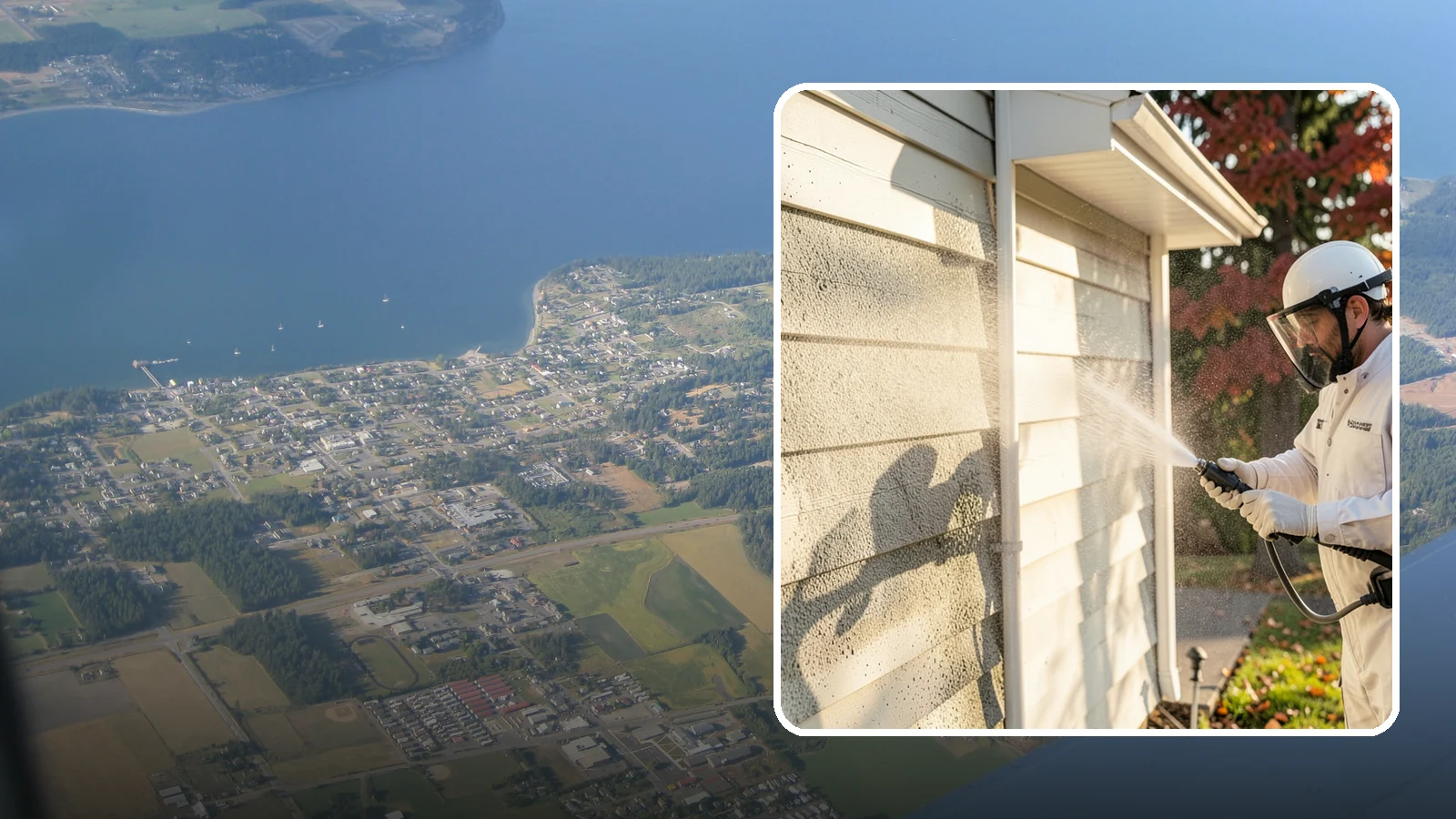 Mildew Removal in Coupeville, Island County, WA - Soft-wash mildew removal that clears the powdery gray and black film from siding, trim, and outdoor surfaces.