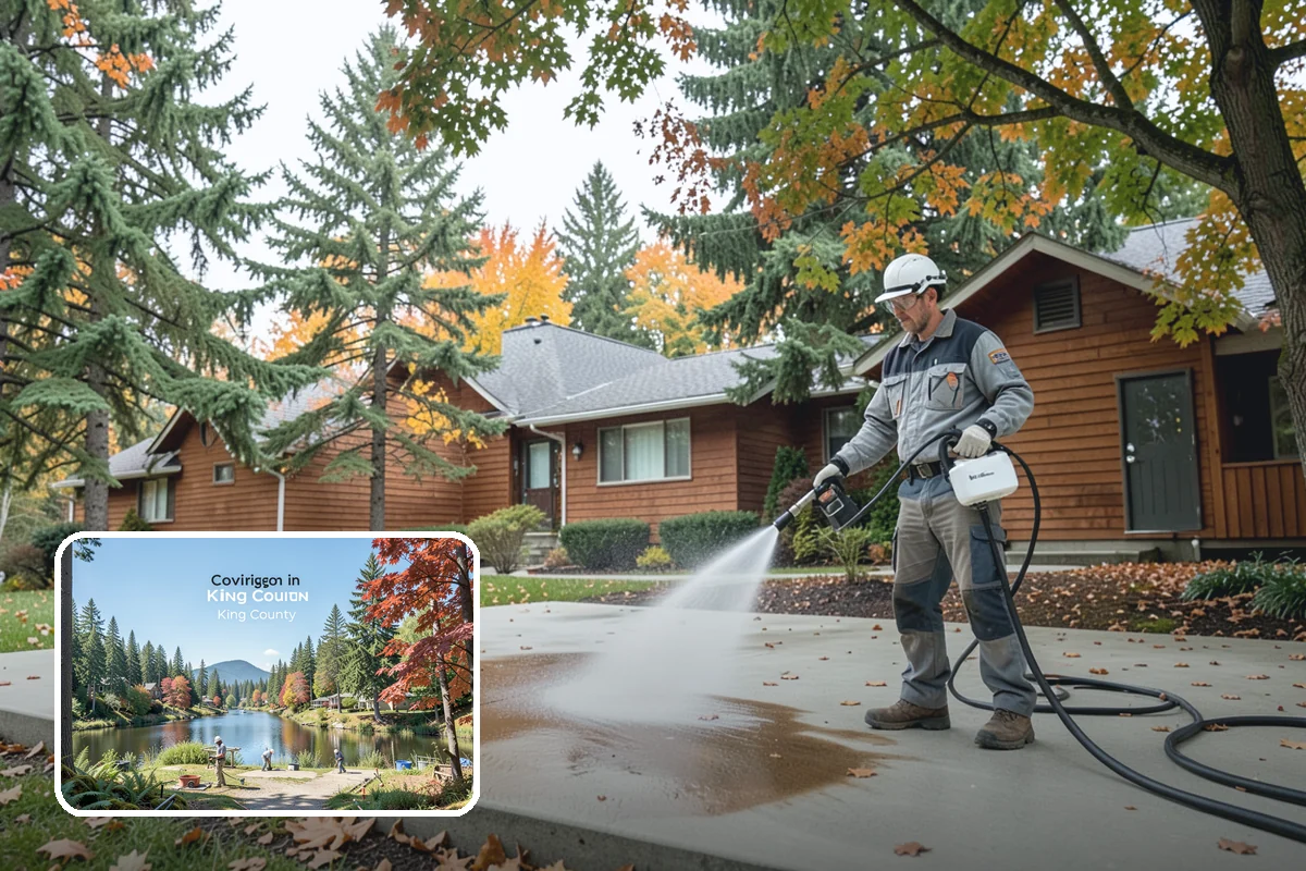 Mildew Removal in Covington, King County, WA - Eliminates the powdery mildew film at its source