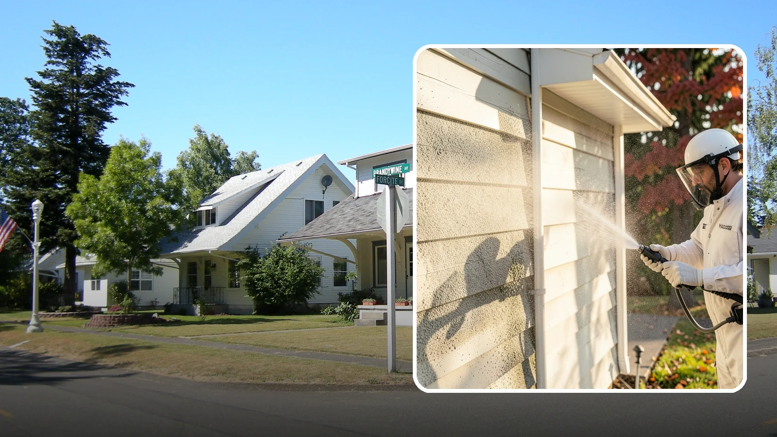 Mildew Removal in DuPont, Pierce County, WA - Soft-wash mildew removal that clears the powdery gray and black film from siding, trim, and outdoor surfaces.