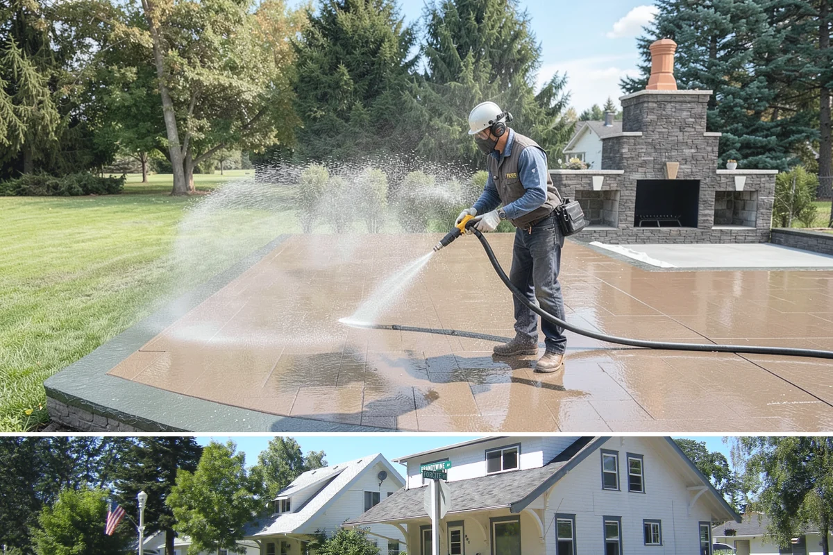 Mildew Removal in DuPont, Pierce County, WA - Treat mildew in late spring once temperatures rise, clearing the buildup that accumulates through the wet winter.