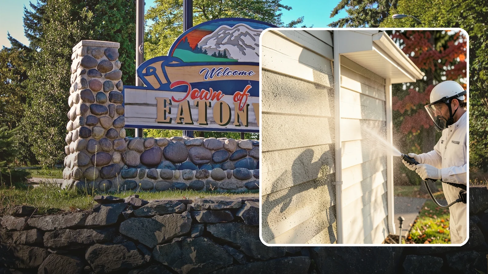 Mildew Removal in Eatonville, Pierce County, WA - Soft-wash mildew removal that clears the powdery gray and black film from siding, trim, and outdoor surfaces.