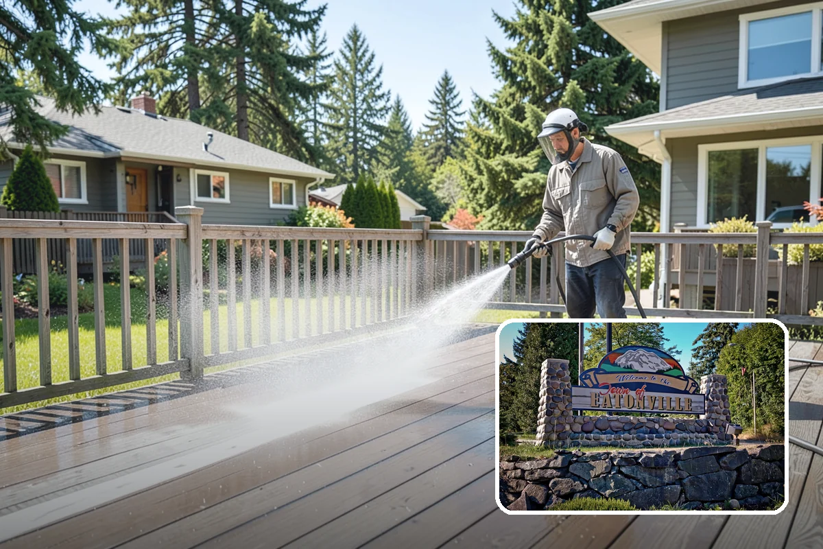 Mildew Removal in Eatonville, Pierce County, WA - Eliminates the powdery mildew film at its source