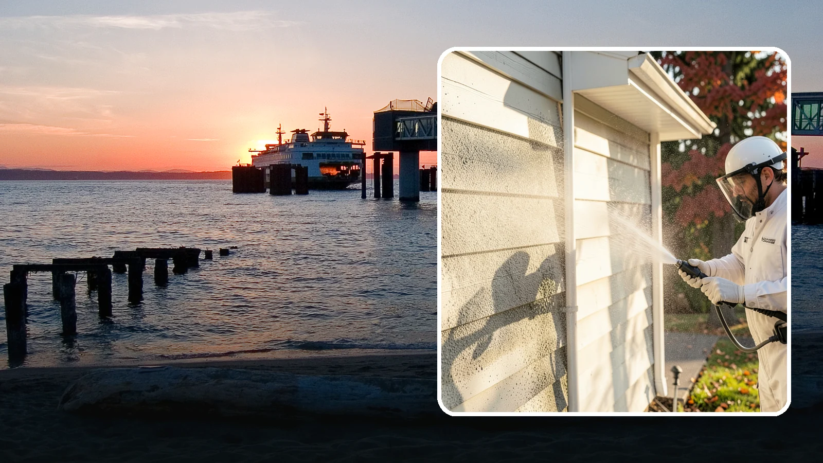 Mildew Removal in Edmonds, Snohomish County, WA - Soft-wash mildew removal that clears the powdery gray and black film from siding, trim, and outdoor surfaces.