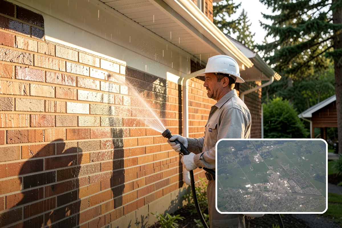 Mildew Removal in Enumclaw, King County, WA - Eliminates the powdery mildew film at its source