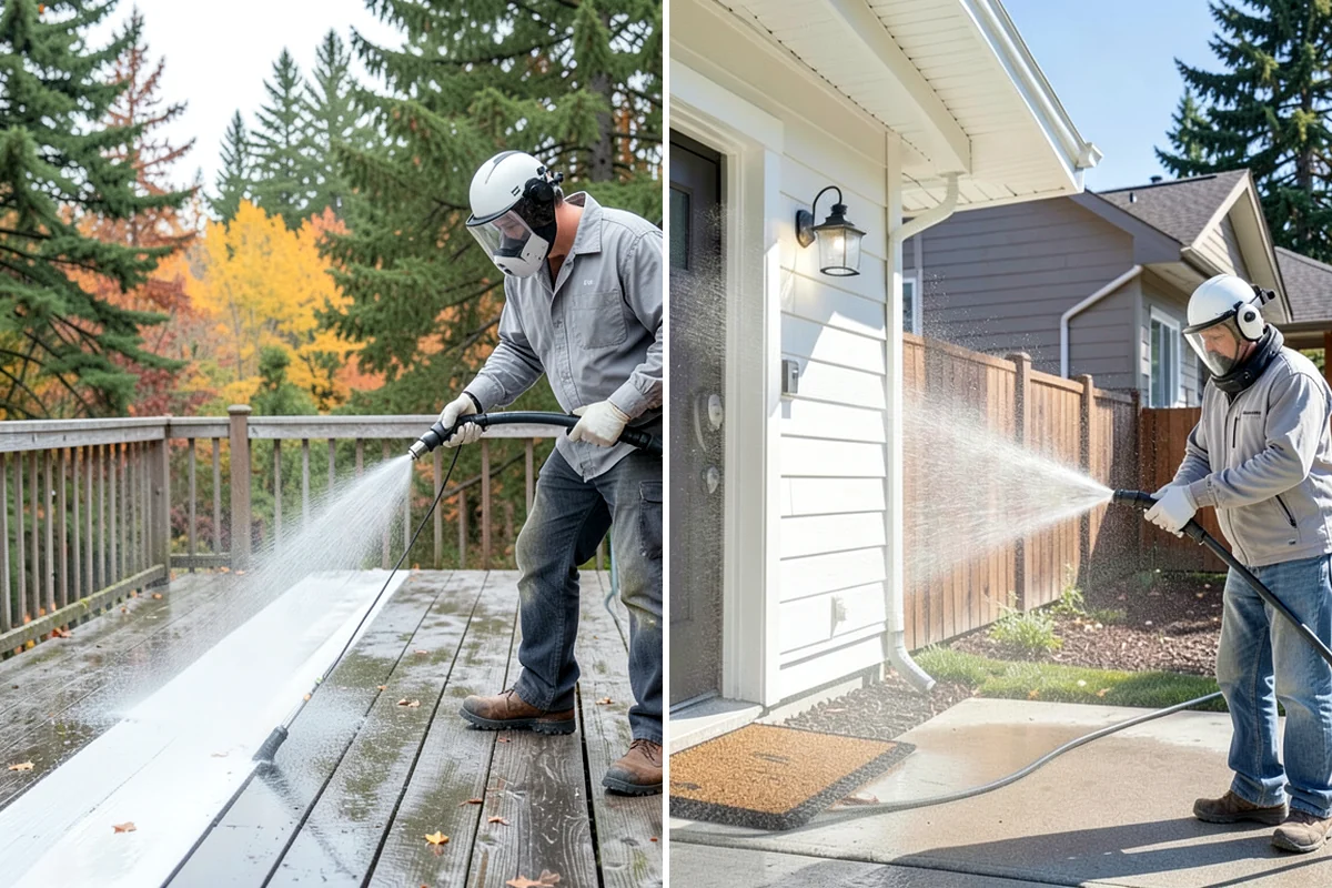 Mildew Removal in Enumclaw, King County, WA - Assess the mildew coverage and the affected materials