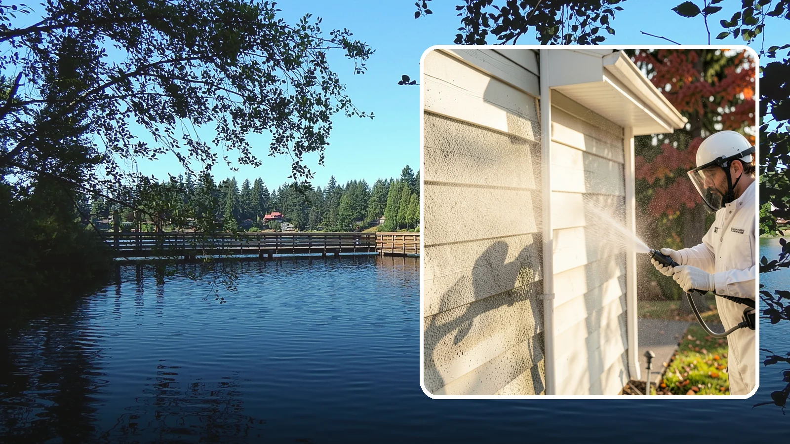 Mildew Removal in Federal Way, King County, WA - Soft-wash mildew removal that clears the powdery gray and black film from siding, trim, and outdoor surfaces.