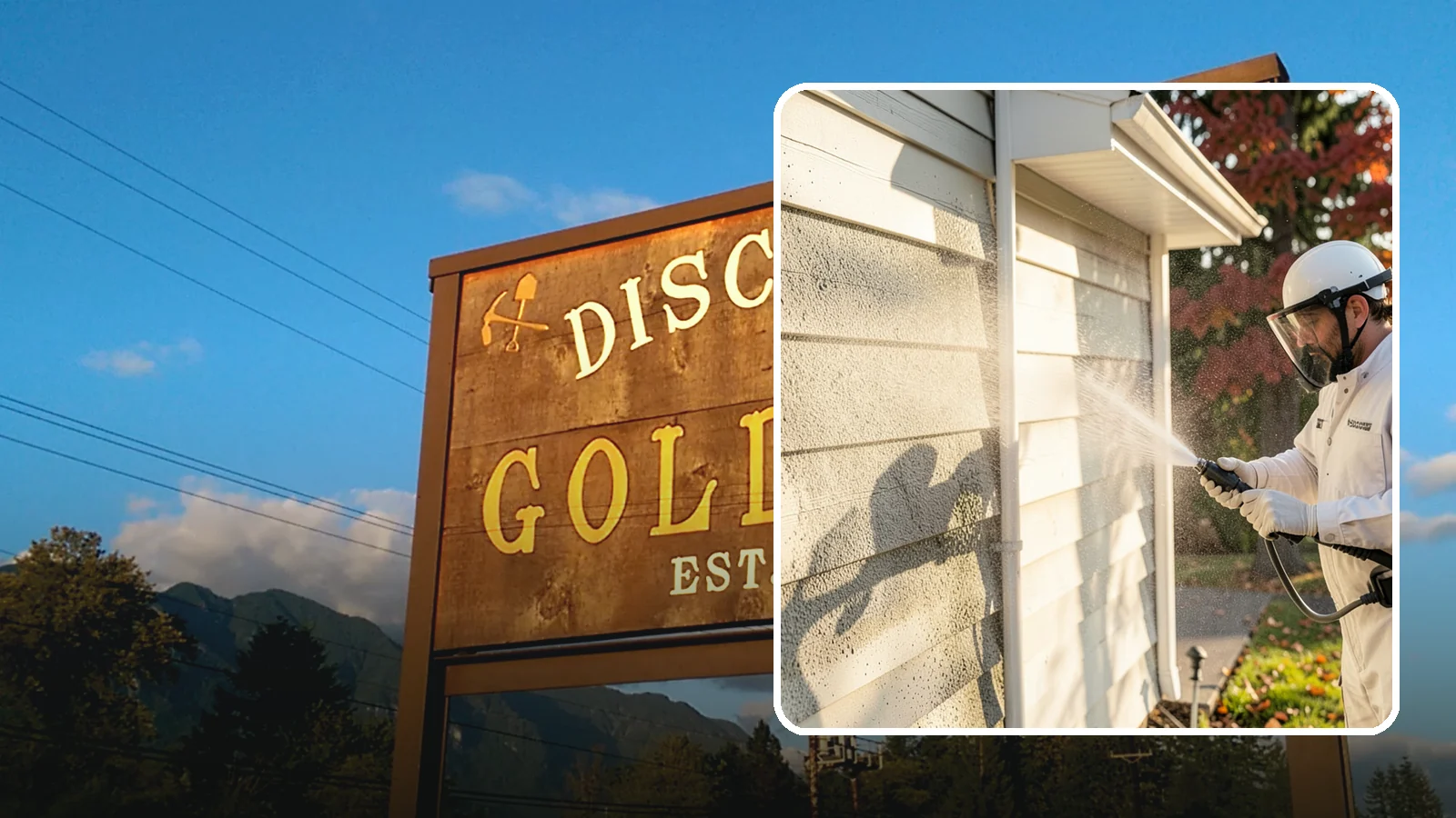 Mildew Removal in Gold Bar, Snohomish County, WA - Soft-wash mildew removal that clears the powdery gray and black film from siding, trim, and outdoor surfaces.