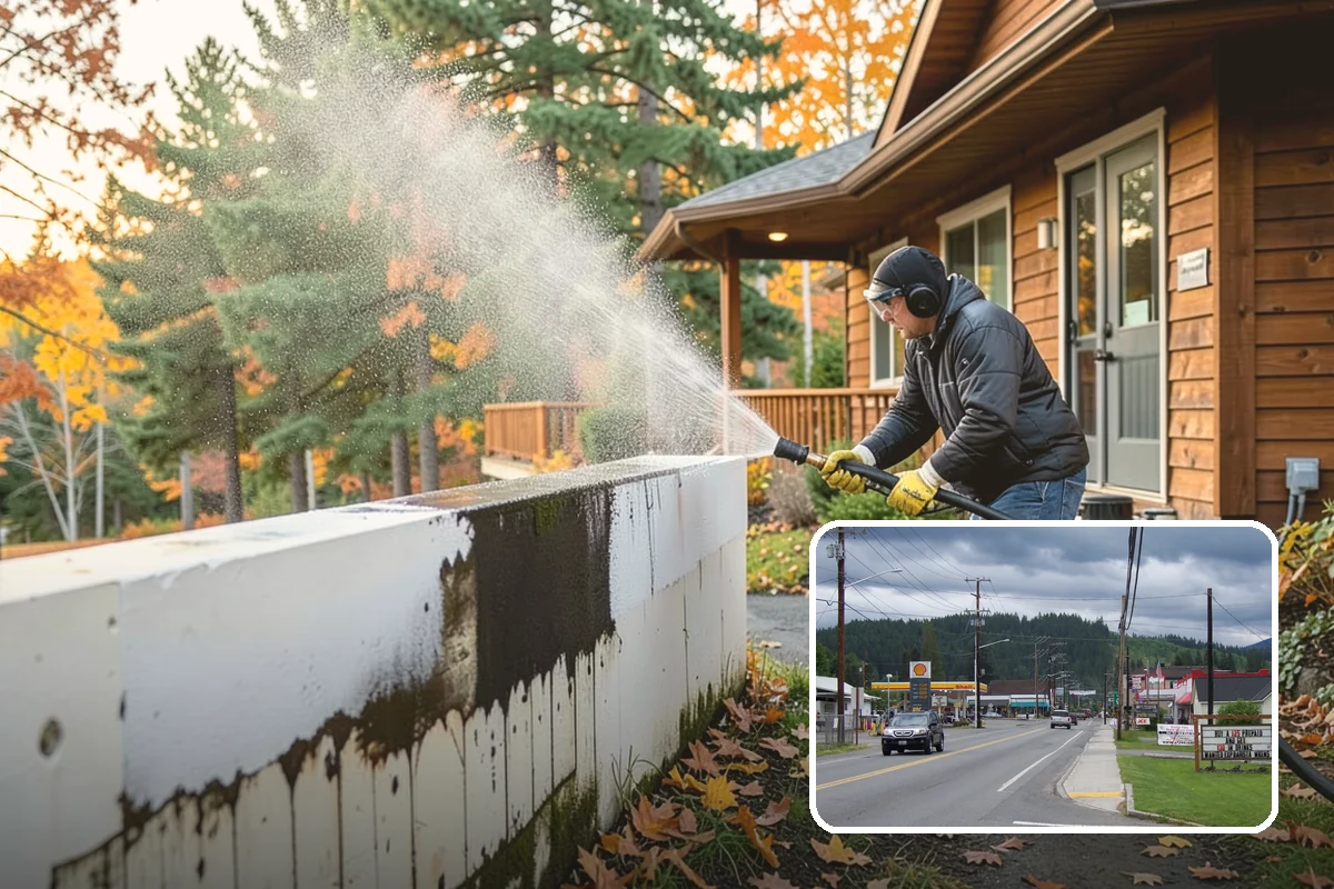 Mildew Removal in Granite Falls, Snohomish County, WA - Eliminates the powdery mildew film at its source