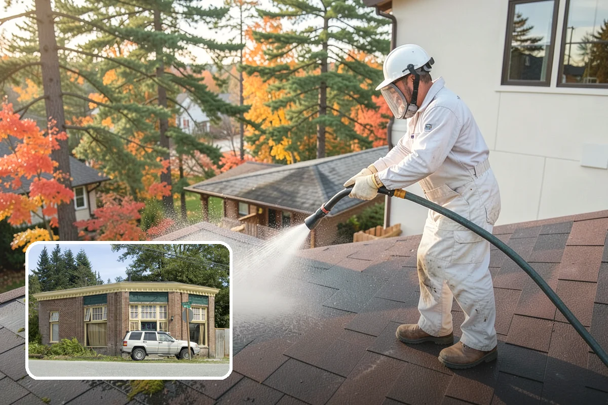 Mildew Removal in Hamilton, Skagit County, WA - Eliminates the powdery mildew film at its source