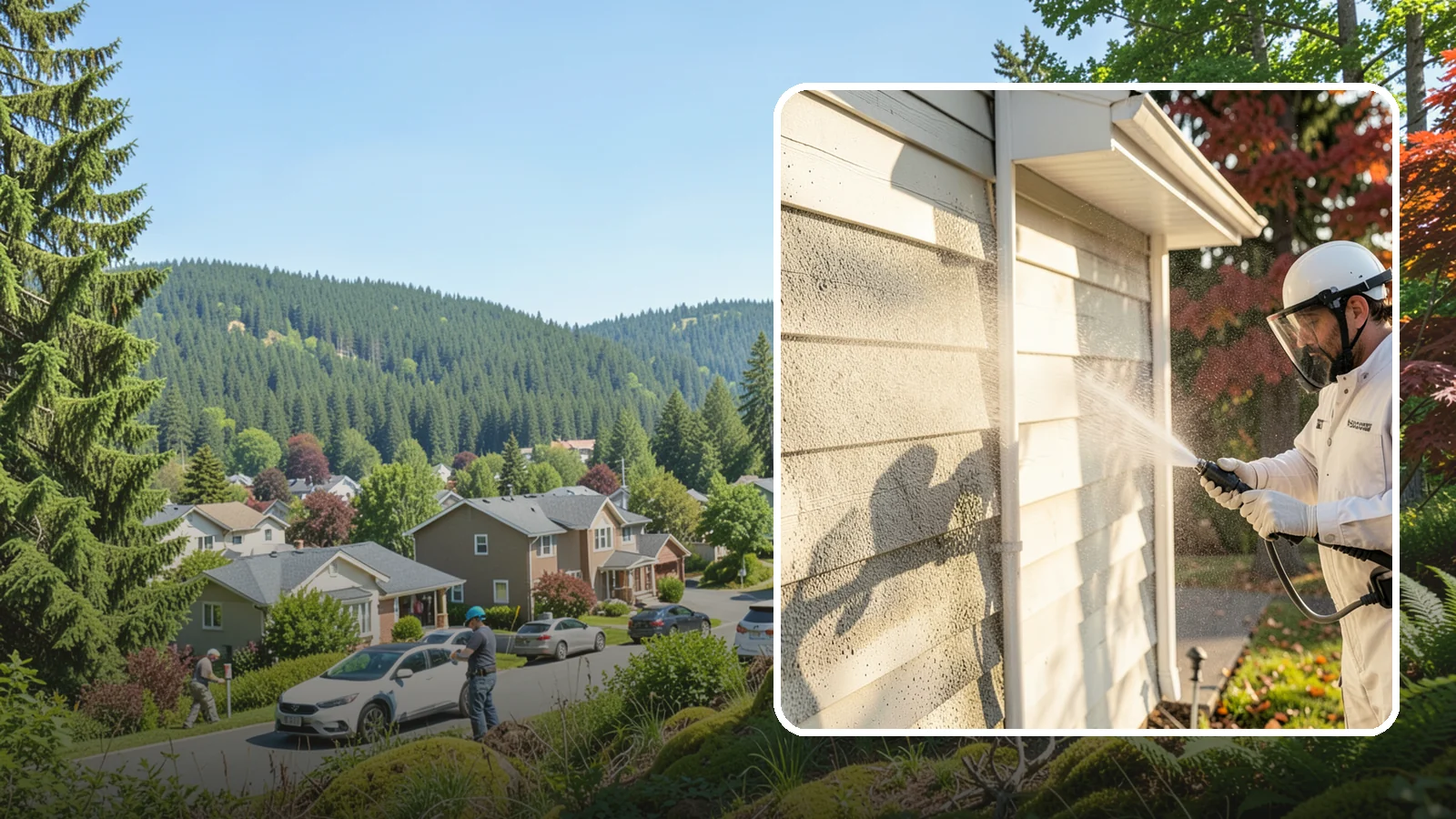 Mildew Removal in Index, Snohomish County, WA - Soft-wash mildew removal that clears the powdery gray and black film from siding, trim, and outdoor surfaces.