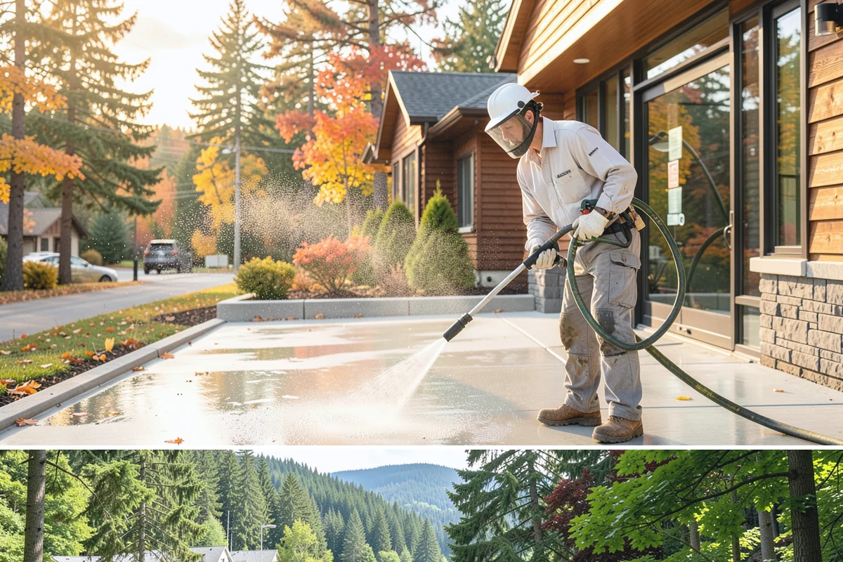 Mildew Removal in Lake Forest Park, King County, WA - Treat mildew in late spring once temperatures rise, clearing the buildup that accumulates through the wet winter.