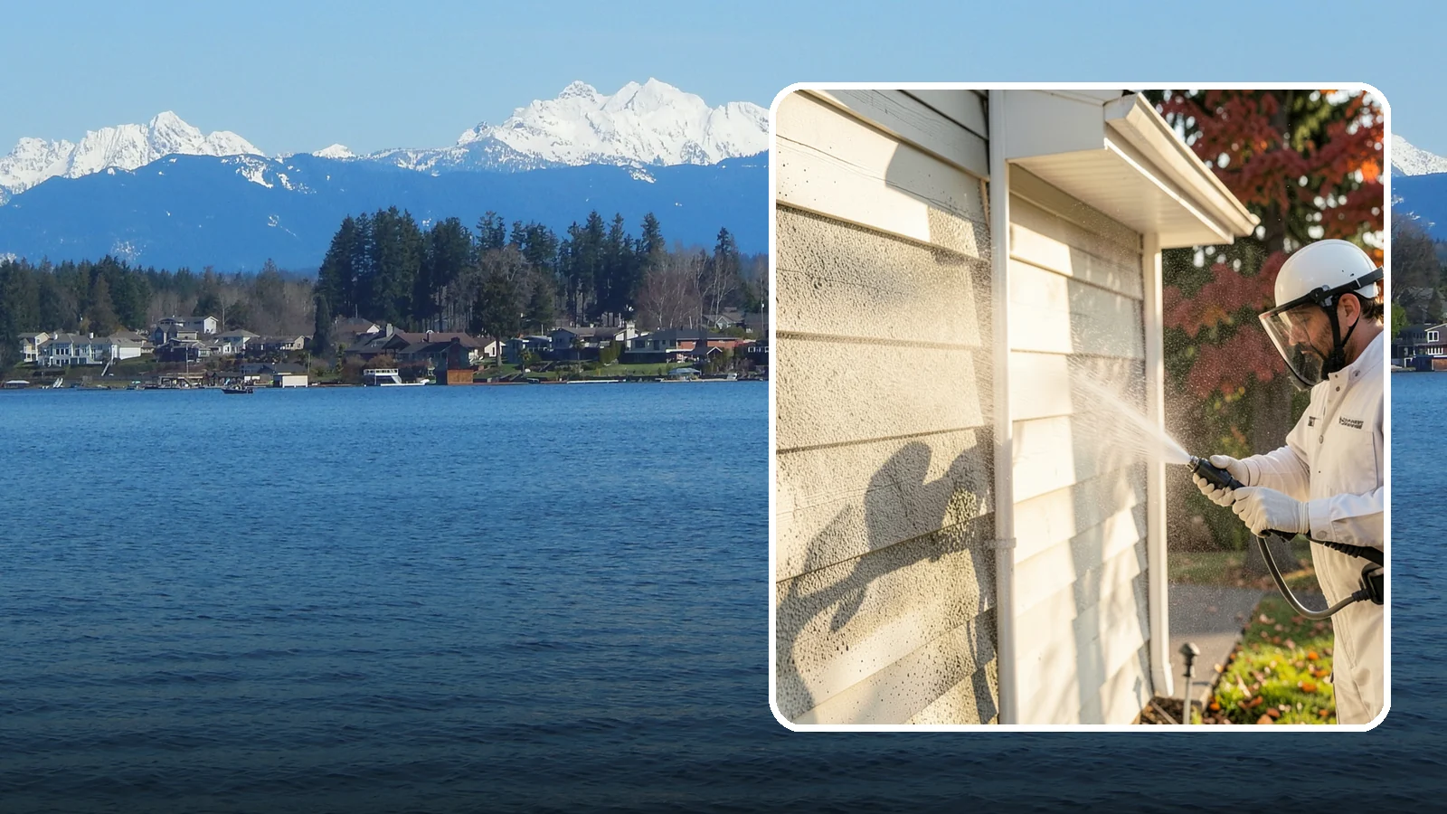 Mildew Removal in Lake Stevens, Snohomish County, WA - Soft-wash mildew removal that clears the powdery gray and black film from siding, trim, and outdoor surfaces.