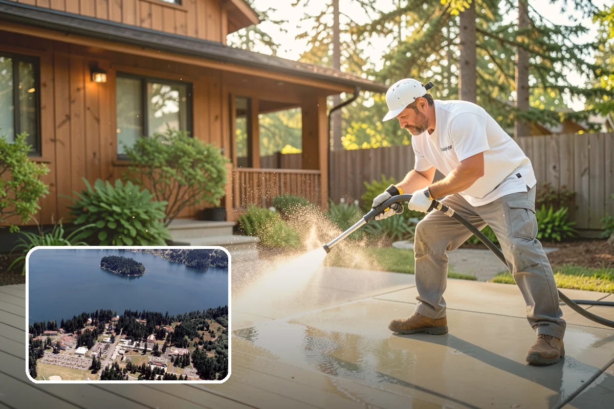 Mildew Removal in Lakewood, Pierce County, WA - Eliminates the powdery mildew film at its source