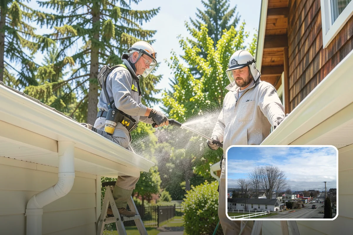 Mildew Removal in Langley, Island County, WA - Eliminates the powdery mildew film at its source