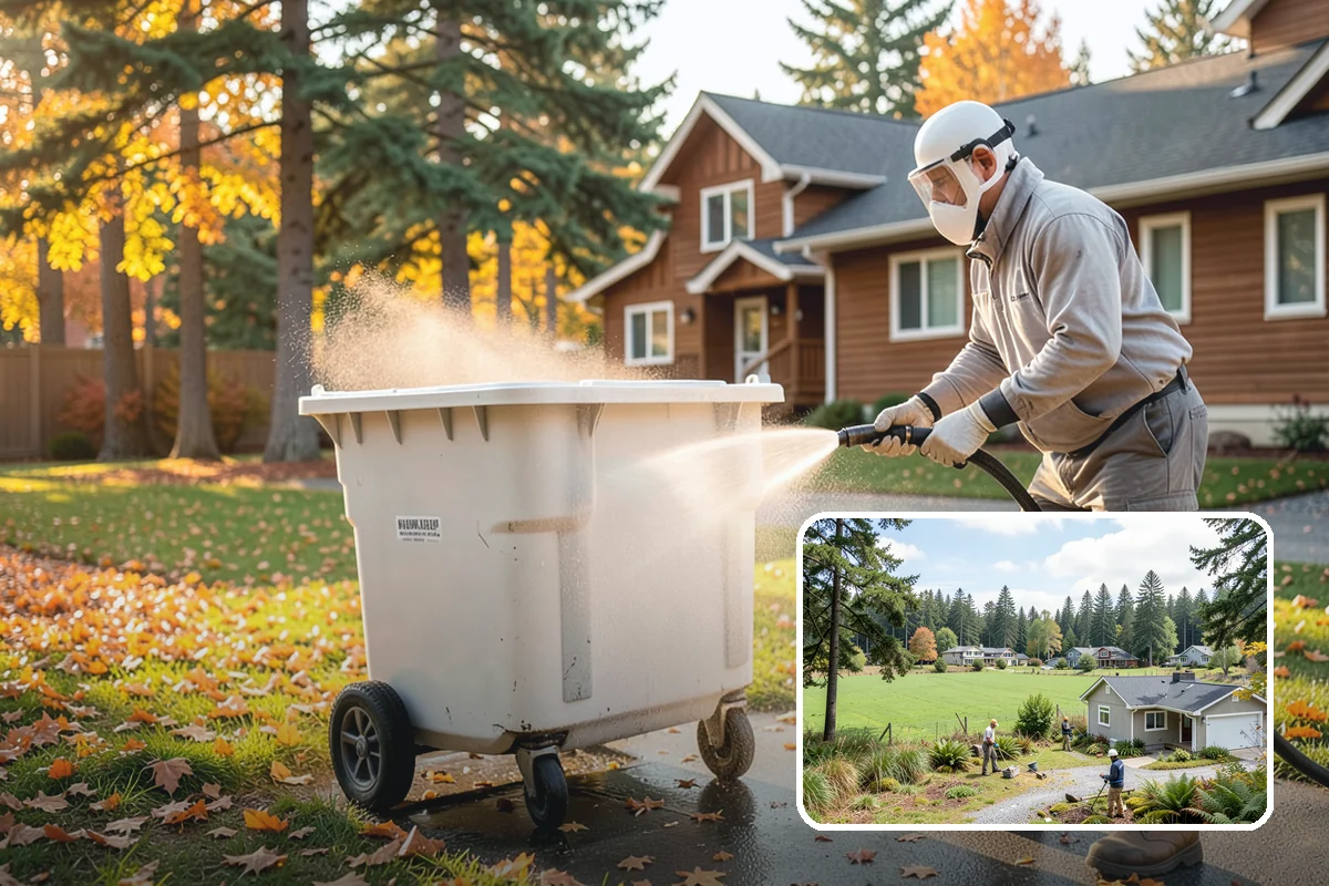 Mildew Removal in Lyman, Skagit County, WA - Eliminates the powdery mildew film at its source