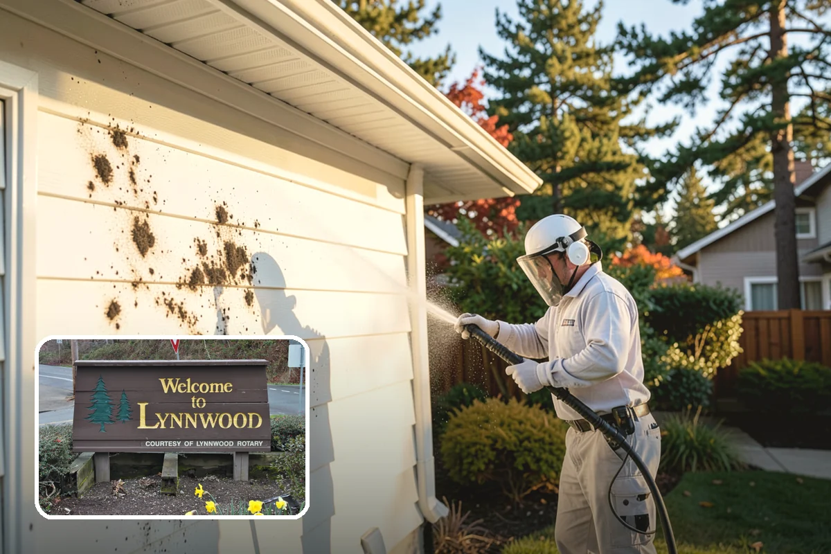 Mildew Removal in Lynnwood, Snohomish County, WA - Eliminates the powdery mildew film at its source