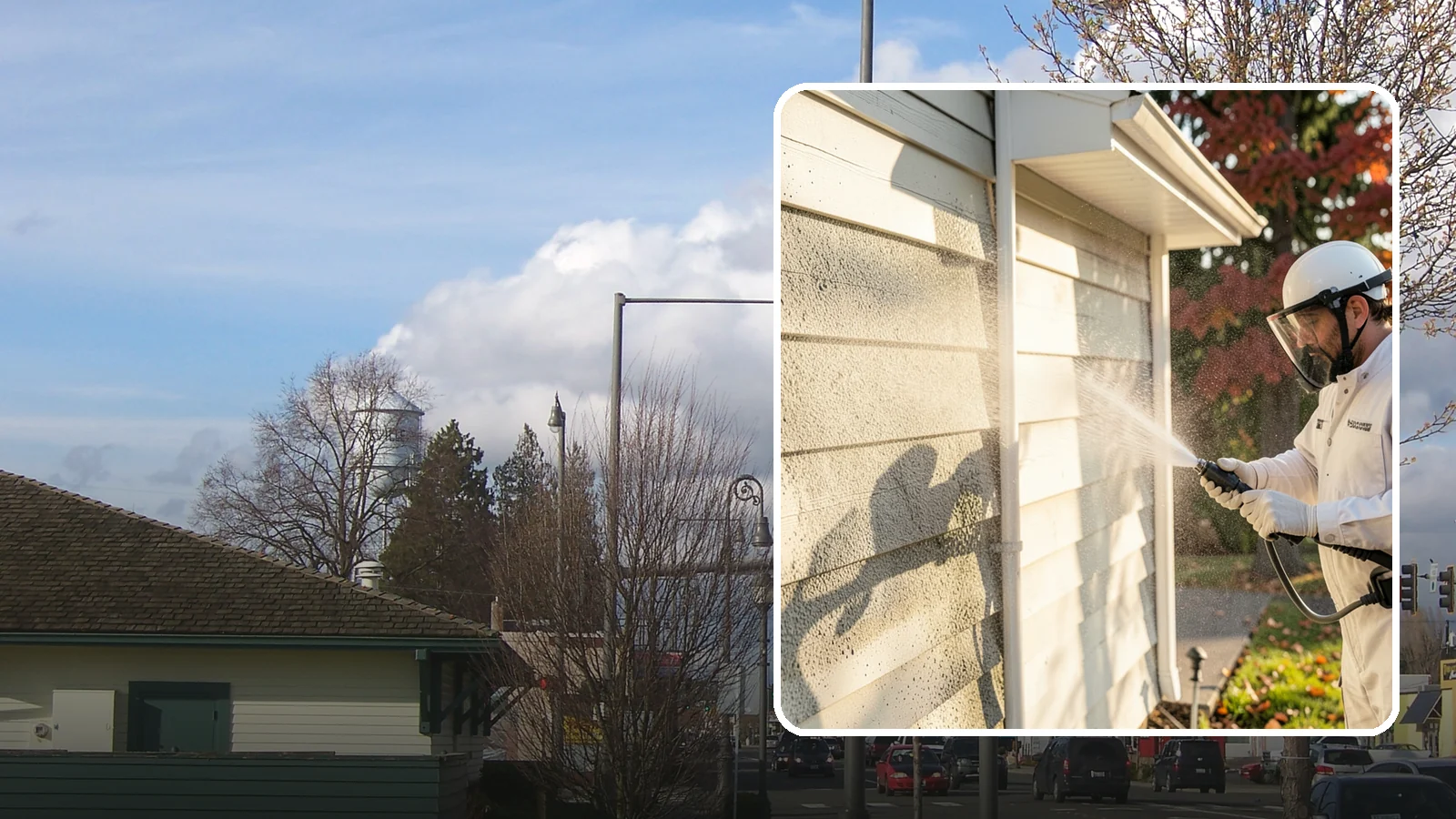 Mildew Removal in Marysville, Snohomish County, WA - Soft-wash mildew removal that clears the powdery gray and black film from siding, trim, and outdoor surfaces.