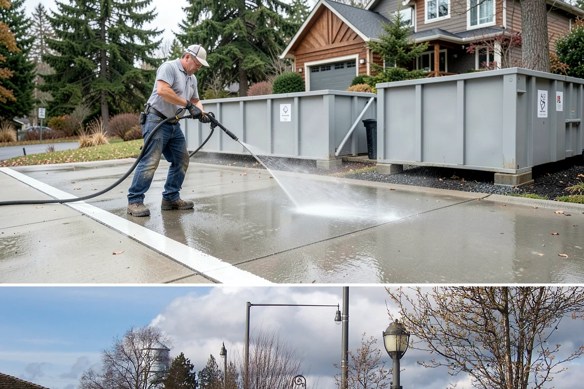 Mildew Removal in Marysville, Snohomish County, WA - Treat mildew in late spring once temperatures rise, clearing the buildup that accumulates through the wet winter.