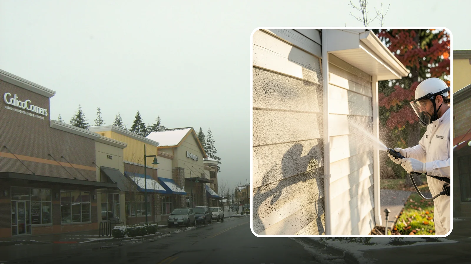 Mildew Removal in Mill Creek, Snohomish County, WA - Soft-wash mildew removal that clears the powdery gray and black film from siding, trim, and outdoor surfaces.