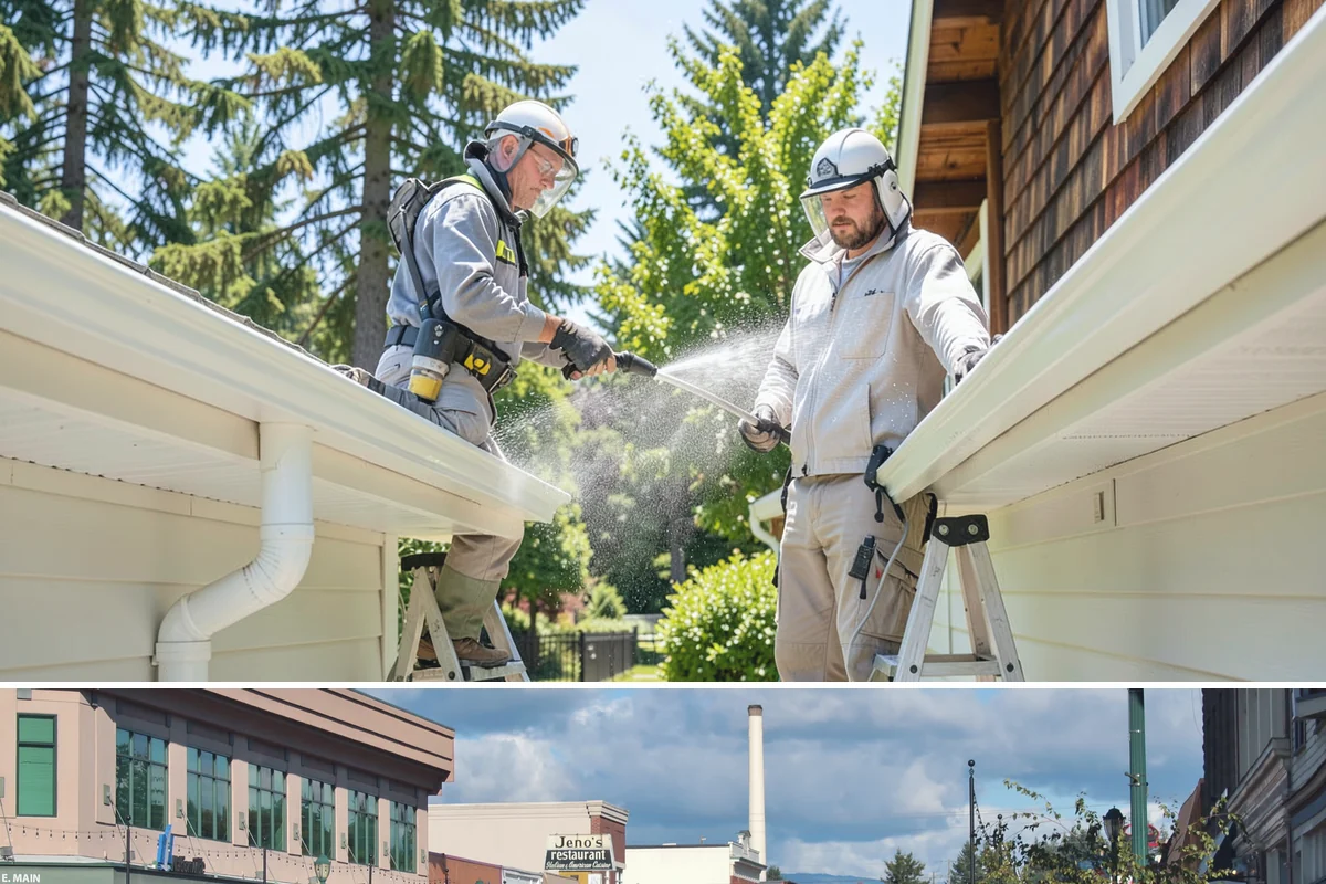 Mildew Removal in Monroe, Snohomish County, WA - Treat mildew in late spring once temperatures rise, clearing the buildup that accumulates through the wet winter.