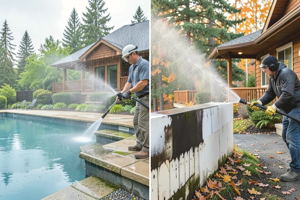 Mildew Removal in Mountlake Terrace, Snohomish County, WA - Assess the mildew coverage and the affected materials