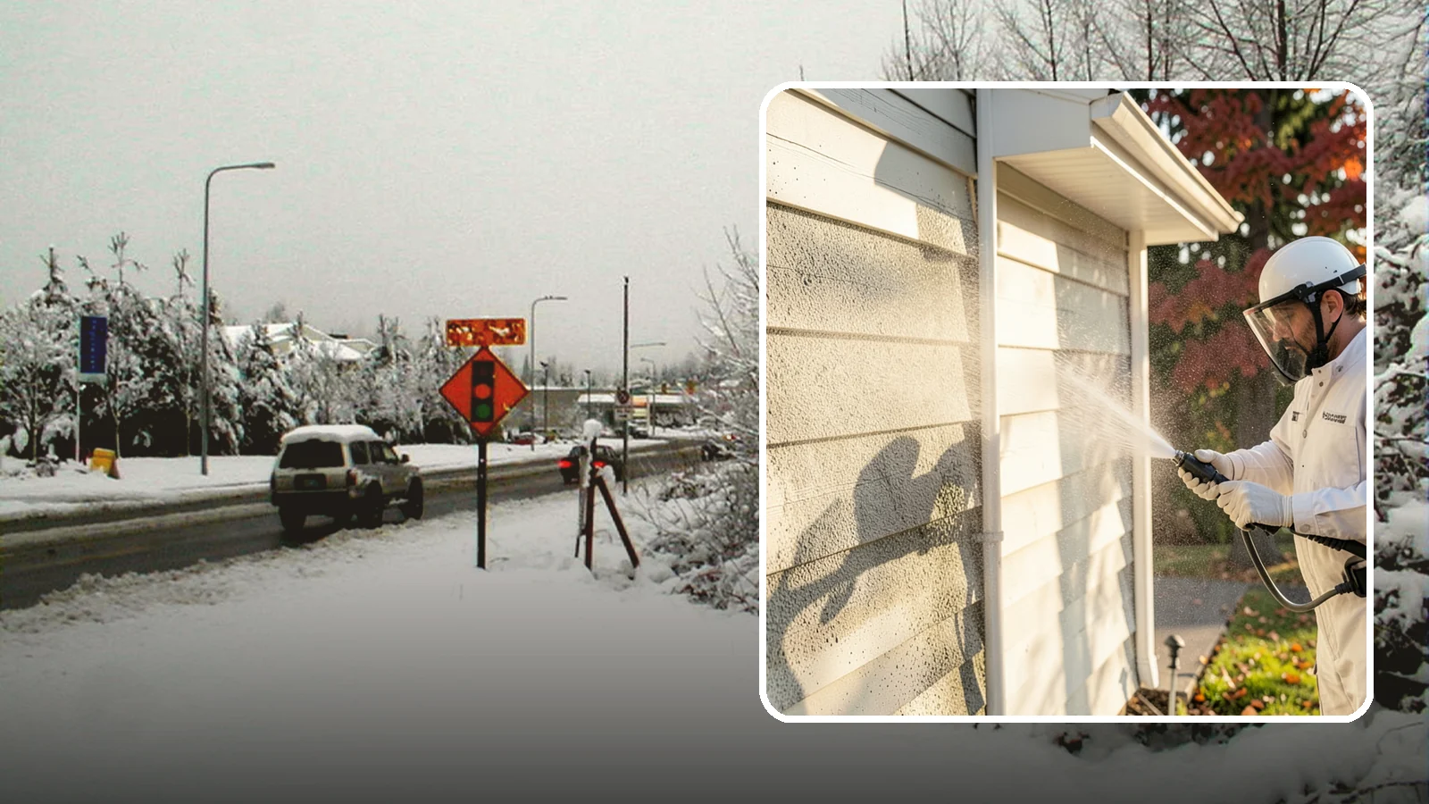 Mildew Removal in Newcastle, King County, WA - Soft-wash mildew removal that clears the powdery gray and black film from siding, trim, and outdoor surfaces.