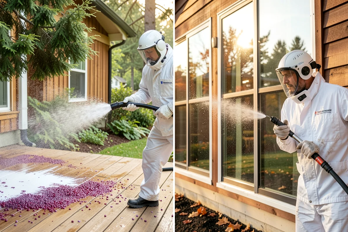 Mildew Removal in Normandy Park, King County, WA - Assess the mildew coverage and the affected materials