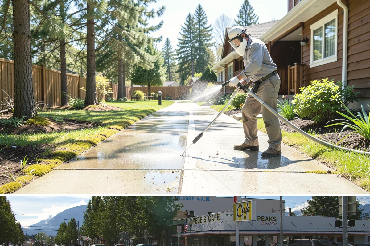 Mildew Removal in North Bend, King County, WA - Treat mildew in late spring once temperatures rise, clearing the buildup that accumulates through the wet winter.