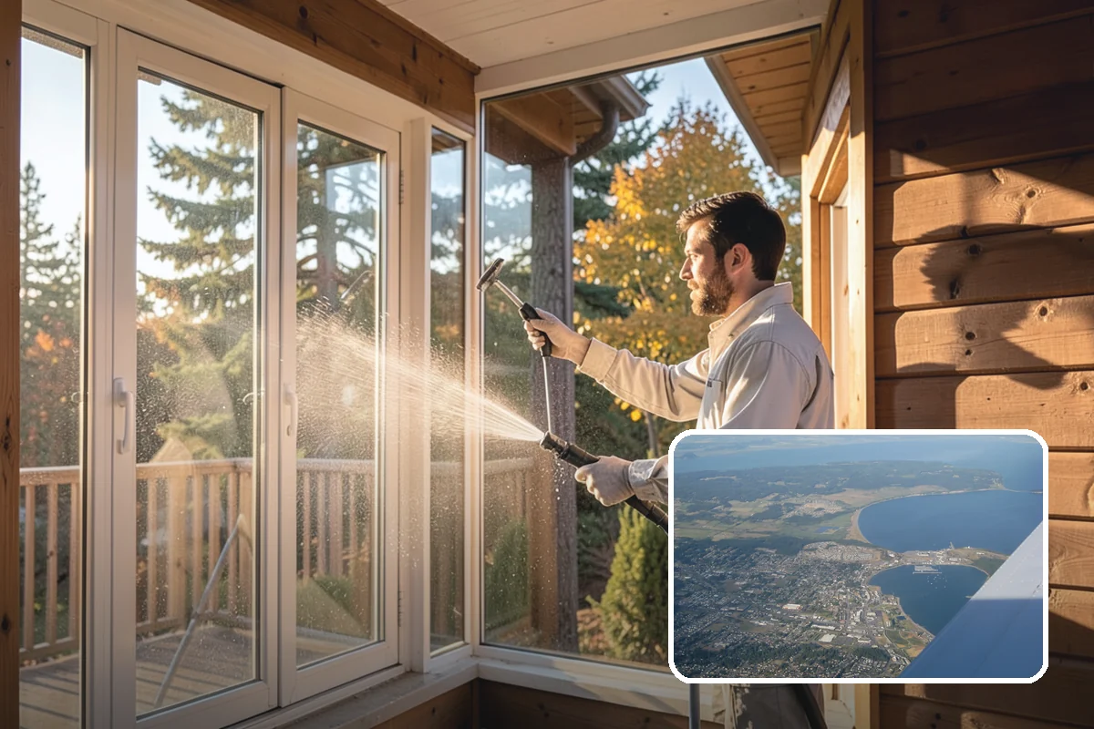 Mildew Removal in Oak Harbor, Island County, WA - Eliminates the powdery mildew film at its source