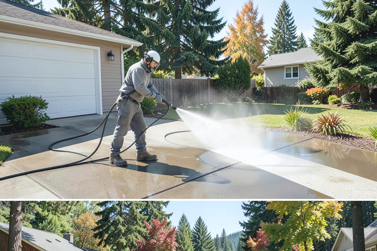 Mildew Removal in Orting, Pierce County, WA - Treat mildew in late spring once temperatures rise, clearing the buildup that accumulates through the wet winter.