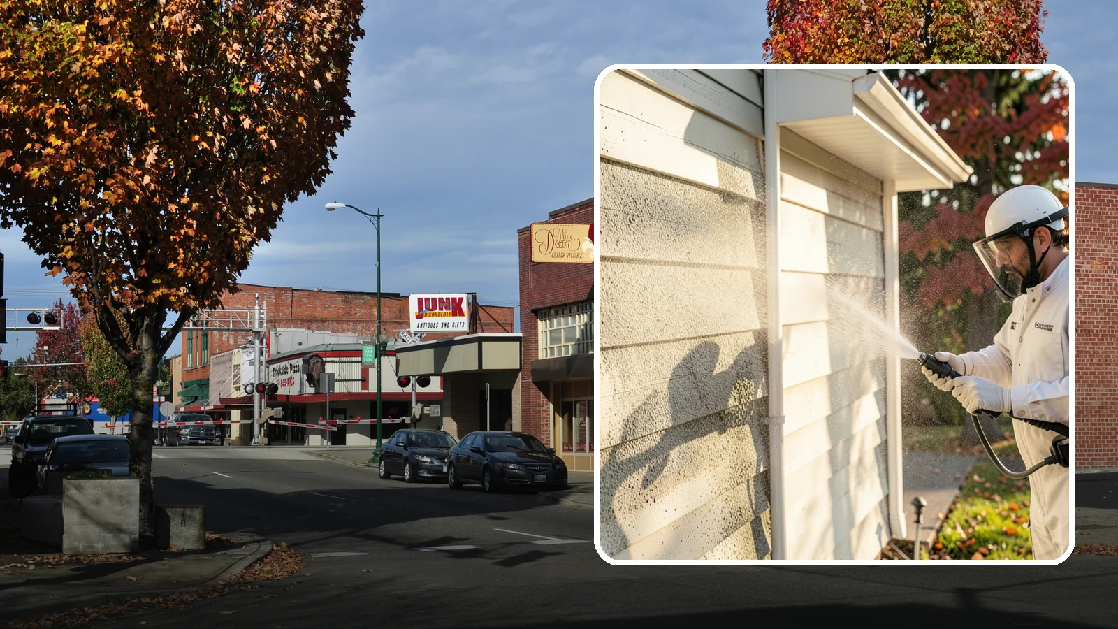 Mildew Removal in Puyallup, Pierce County, WA - Soft-wash mildew removal that clears the powdery gray and black film from siding, trim, and outdoor surfaces.