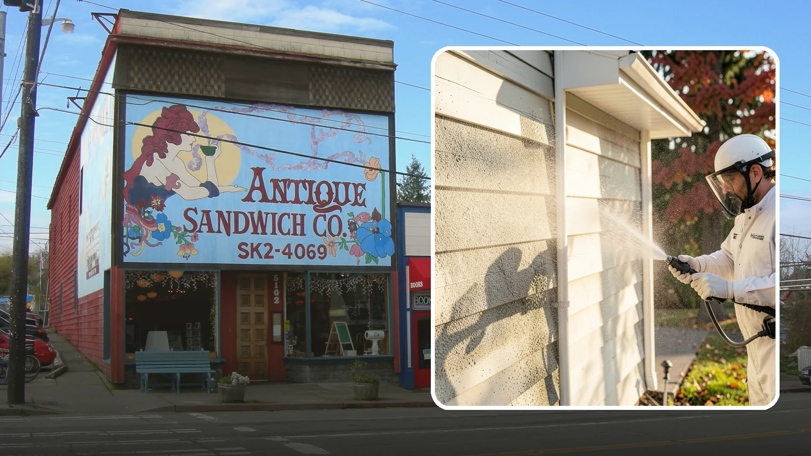 Mildew Removal in Ruston, Pierce County, WA - Soft-wash mildew removal that clears the powdery gray and black film from siding, trim, and outdoor surfaces.