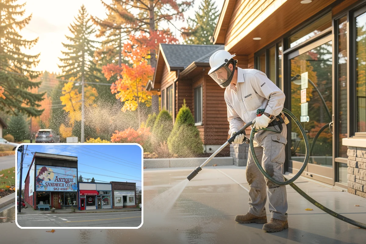 Mildew Removal in Ruston, Pierce County, WA - Eliminates the powdery mildew film at its source