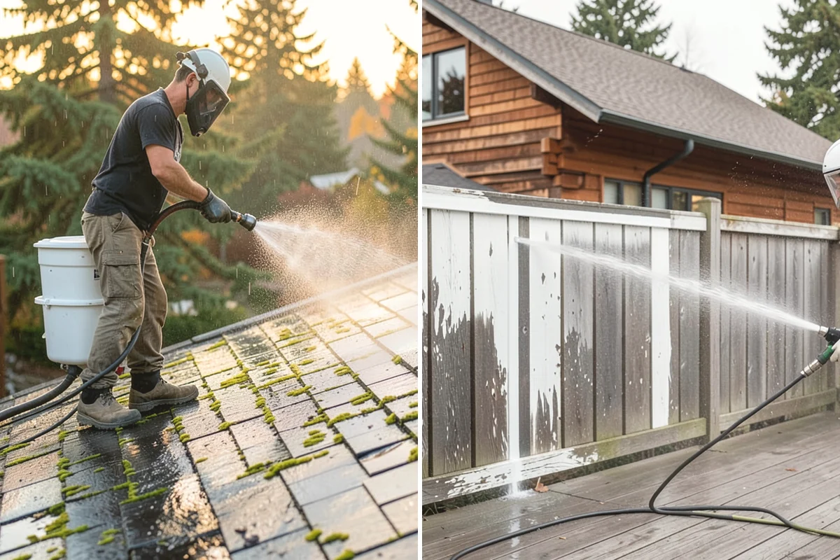 Mildew Removal in Ruston, Pierce County, WA - Assess the mildew coverage and the affected materials