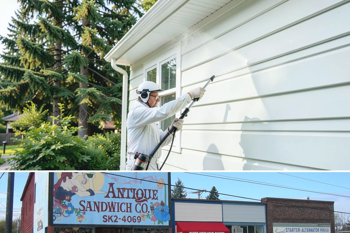 Mildew Removal in Ruston, Pierce County, WA - Treat mildew in late spring once temperatures rise, clearing the buildup that accumulates through the wet winter.