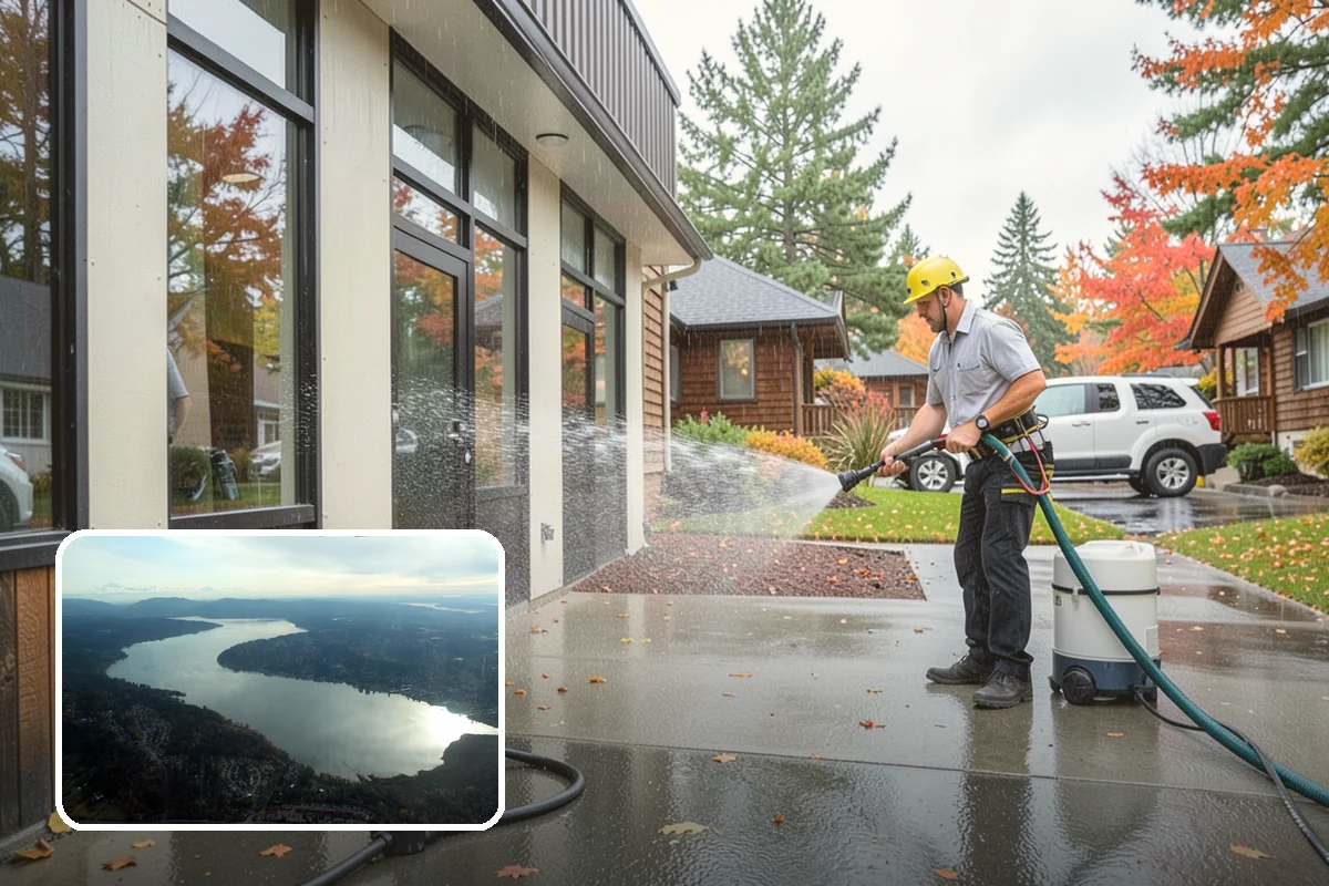 Mildew Removal in Sammamish, King County, WA - Eliminates the powdery mildew film at its source