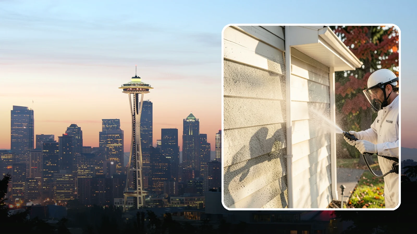 Mildew Removal in Seattle, King County, WA - Soft-wash mildew removal that clears the powdery gray and black film from siding, trim, and outdoor surfaces.