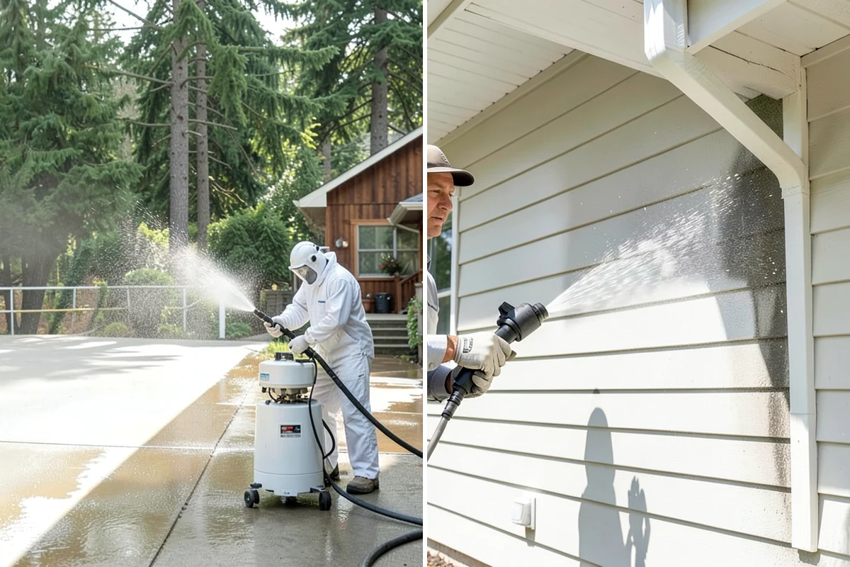 Mildew Removal in Seattle, King County, WA - Assess the mildew coverage and the affected materials